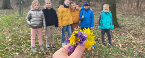 Szukanie oznak wiosny -klasa I i II